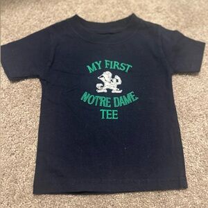 My first Notre Dame T shirt